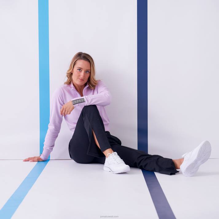 Joma 82P4R3878 أسود لونغز السراويل دافني نحيف