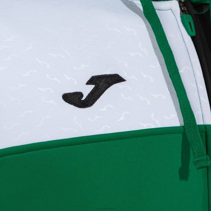 Joma 82P4R387 أخضر أسود أبيض طاقم سترة مقنعين v رجال