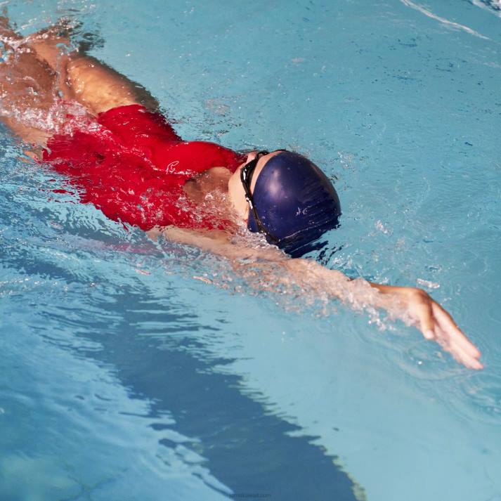 Joma 82P4R3888 أحمر سبلاش ملابس السباحة نحيف