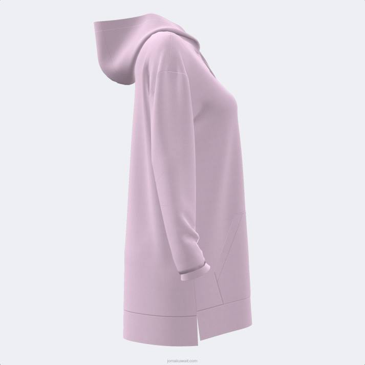 Joma 82P4R3889 أرجواني دافني سترة مقنعين نحيف