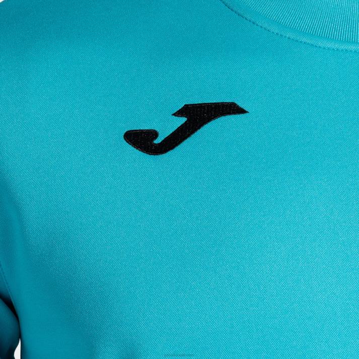 Joma 82P4R388 الفيروز الفلوري قميص من النوع الثقيل القاهرة الثاني رجال