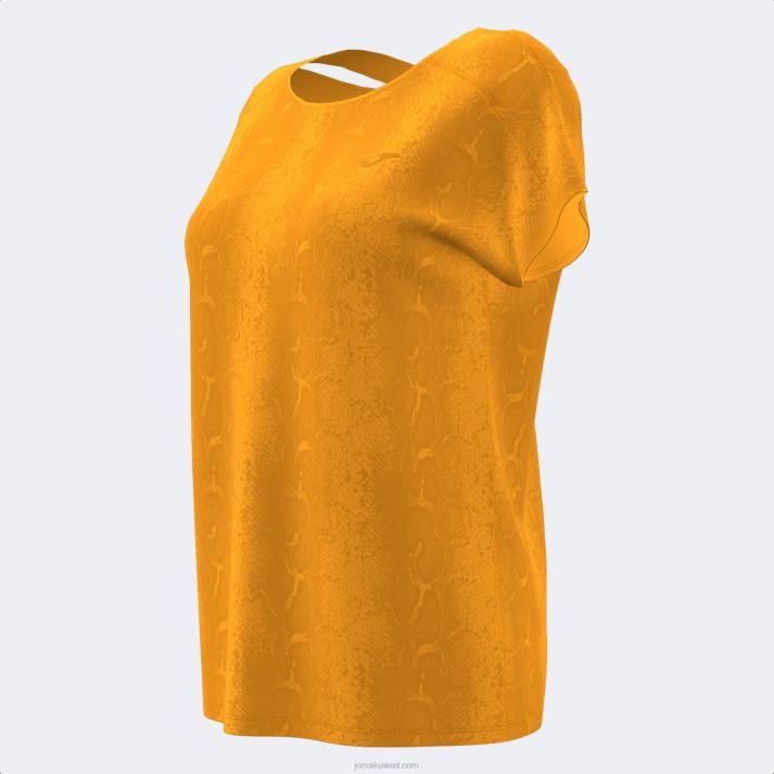 Joma 82P4R3899 البرتقالي قميص قصير الأكمام الأساسية نحيف