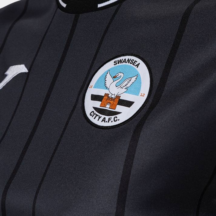 Joma 82P4R3914 الرمادي الداكن قميص بأكمام قصيرة 3 زي سوانسي 22/23 نحيف