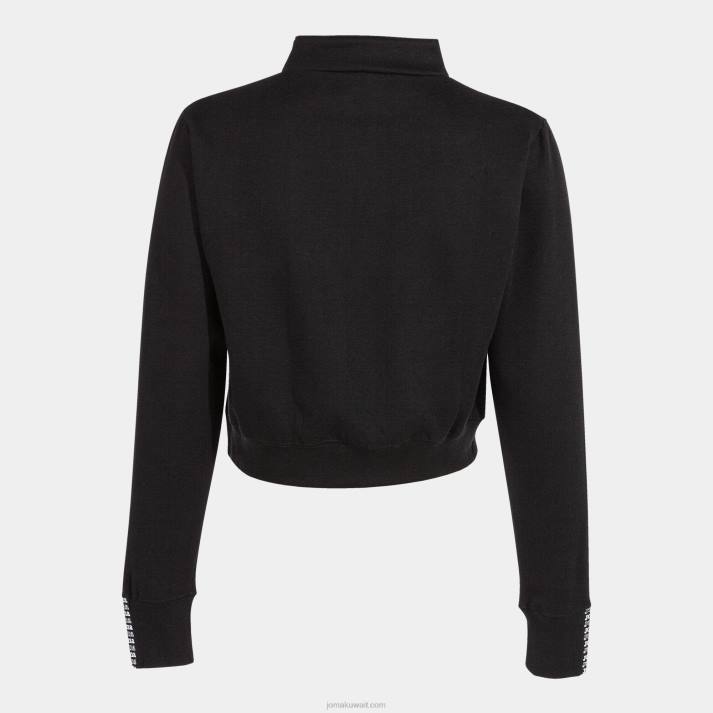 Joma 82P4R3919 أسود قميص من النوع الثقيل دافني نحيف