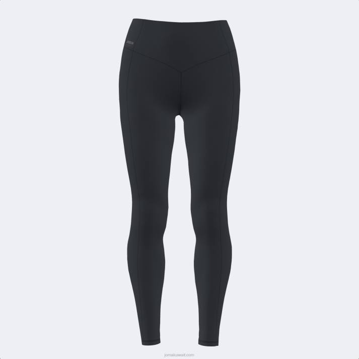 Joma 82P4R3920 أسود لباس ضيق طويل دافني نحيف