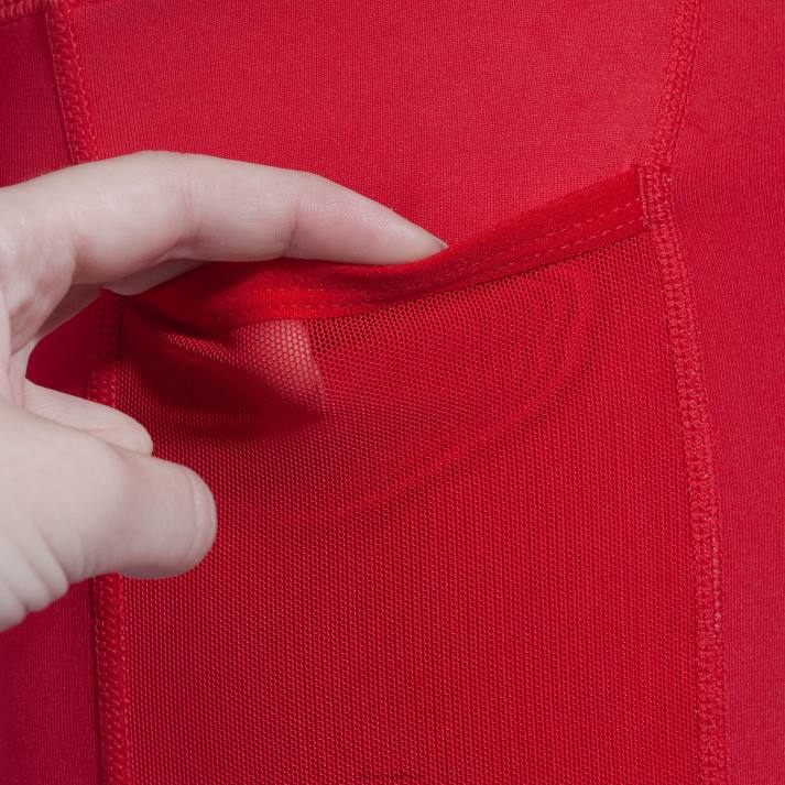 Joma 82P4R3926 أحمر لباس ضيق قصير النخبة x