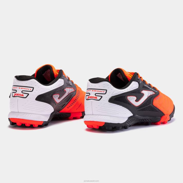 Joma 82P4R3929 برتقالي أسود حذاء كرة القدم Cancha 23 turf