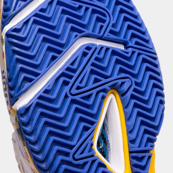 Joma 82P4R3934 أبيض أزرق ملكي أحذية t.slam 23 world padel tour-wpt clay نحيف