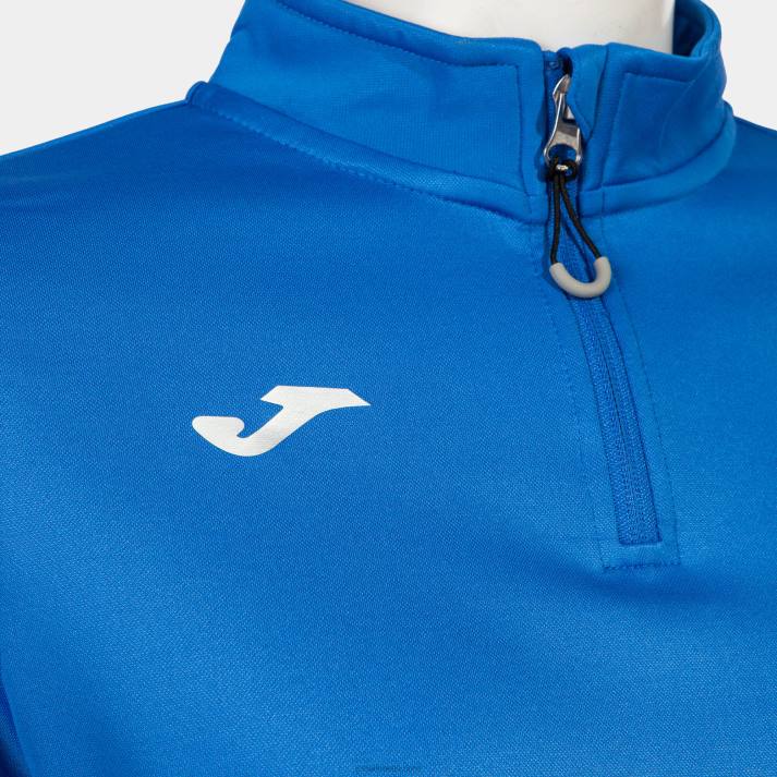 Joma 82P4R3953 الأزرق الملكي قميص من النوع الثقيل تشغيل الليل نحيف