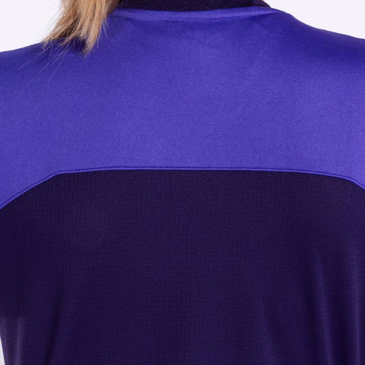 Joma 82P4R3955 أرجواني قميص قصير الأكمام الفائز الثاني نحيف