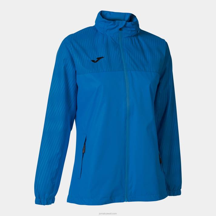 Joma 82P4R3967 الأزرق الملكي Rainjacket مونتريال نحيف