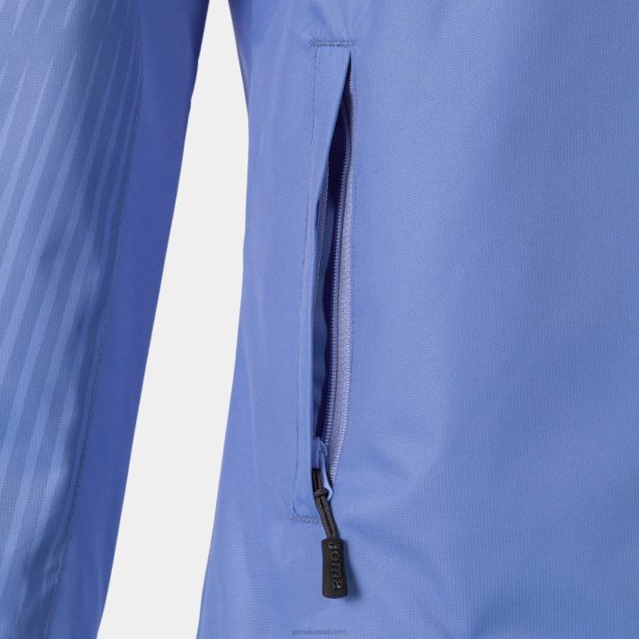 Joma 82P4R3976 أزرق Rainjacket مونتريال نحيف