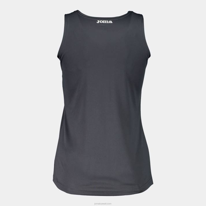 Joma 82P4R3988 الرمادي الداكن بلا أكمام تي شيرت ديانا نحيف