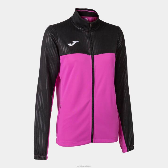 Joma 82P4R3999 نيون وردي أسود سترة مونتريال نحيف