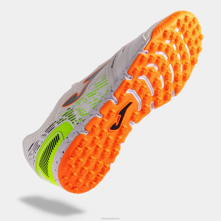 Joma 82P4R39 المرجان الأبيض حذاء كرة القدم مونديال 23 تيرف