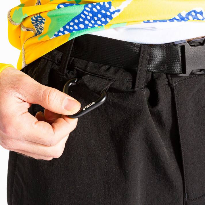 Joma 82P4R400 أسود مستكشف السراويل الطويلة رجال