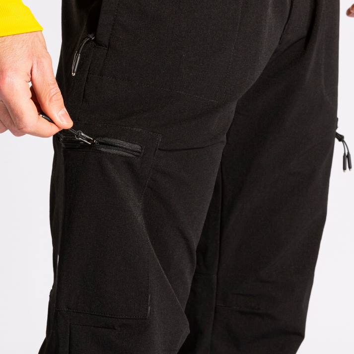 Joma 82P4R400 أسود مستكشف السراويل الطويلة رجال