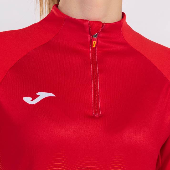 Joma 82P4R4024 أحمر أبيض أصفر قميص من النوع الثقيل النخبة السابع نحيف