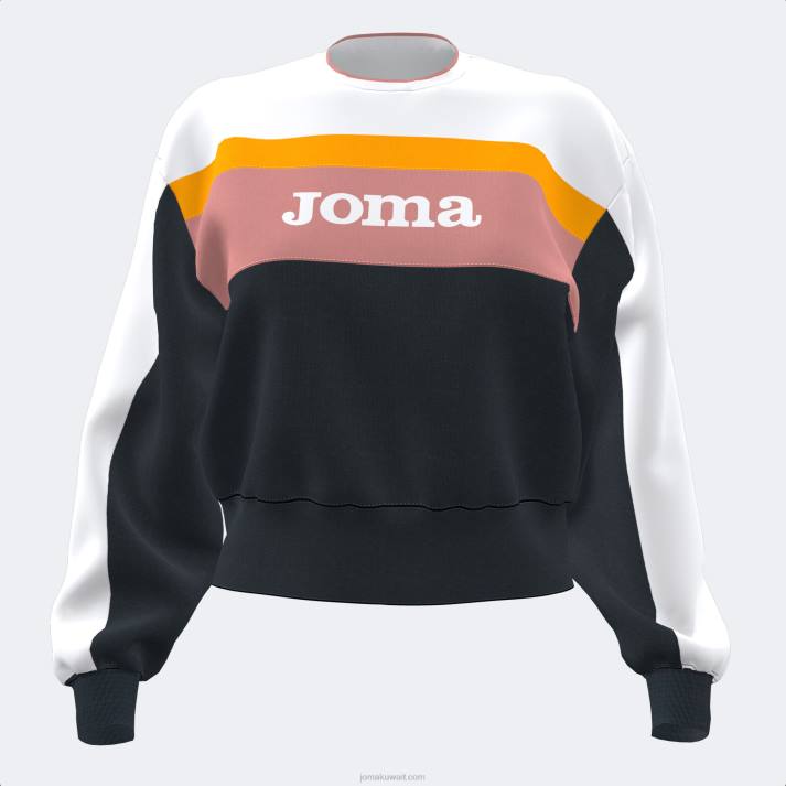 Joma 82P4R4036 أسود قميص من النوع الثقيل كاليفورنيا نحيف