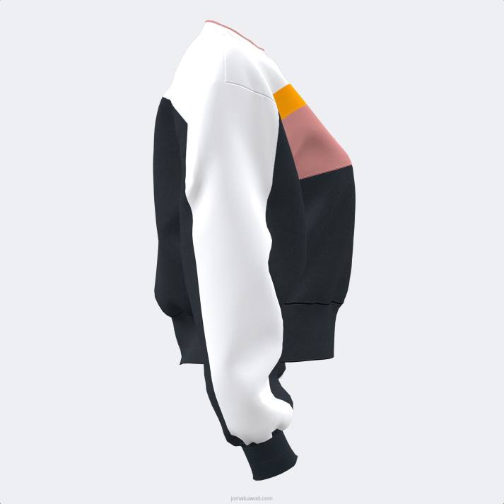 Joma 82P4R4036 أسود قميص من النوع الثقيل كاليفورنيا نحيف