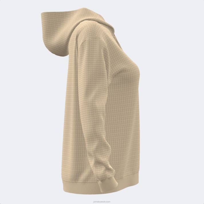 Joma 82P4R4040 اللون البيج دافني سترة مقنعين نحيف