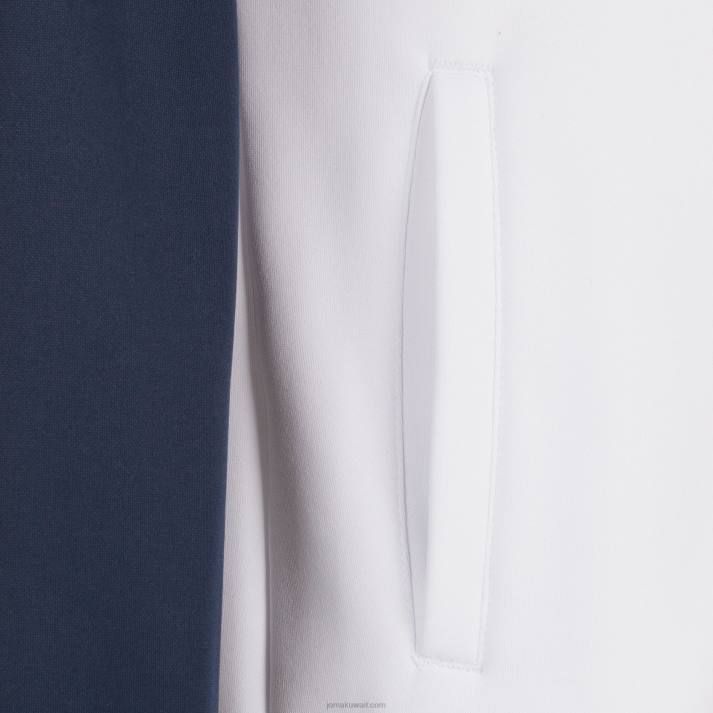 Joma 82P4R4046 أبيض كحلي أكاديمية جاكيت مقنع رابعًا نحيف