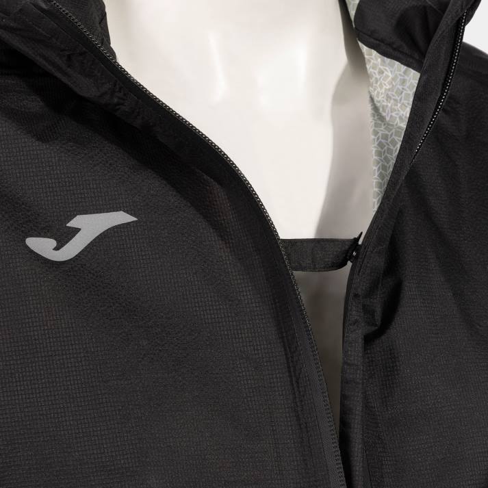 Joma 82P4R4062 أسود سترة المطر r- درب الطبيعة نحيف