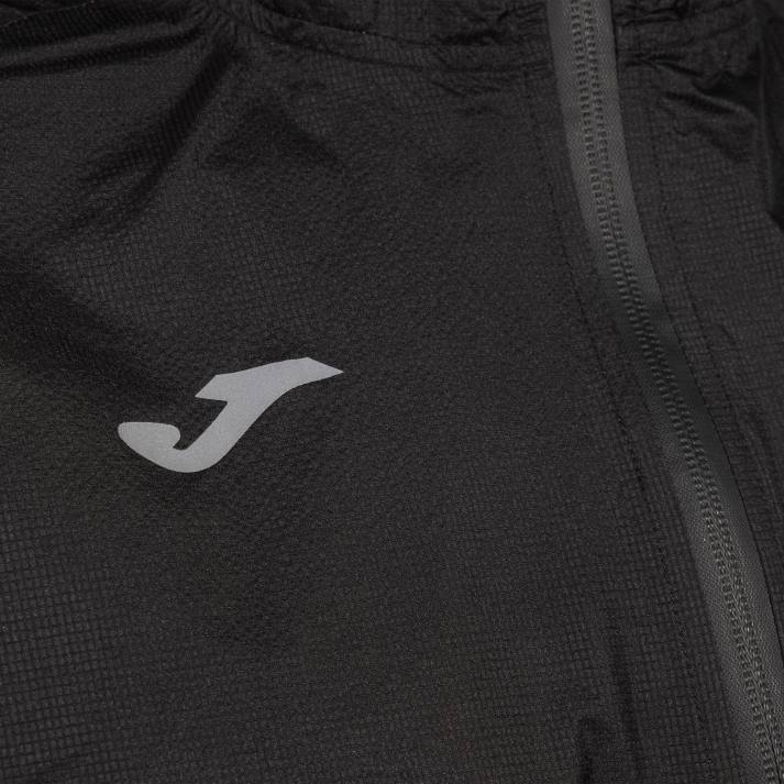 Joma 82P4R4062 أسود سترة المطر r- درب الطبيعة نحيف