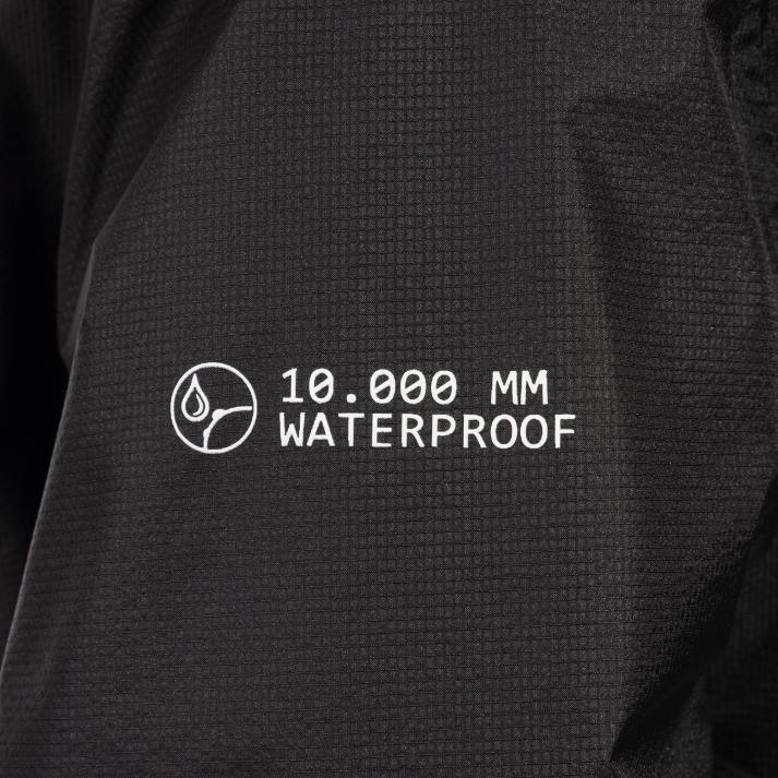 Joma 82P4R4062 أسود سترة المطر r- درب الطبيعة نحيف