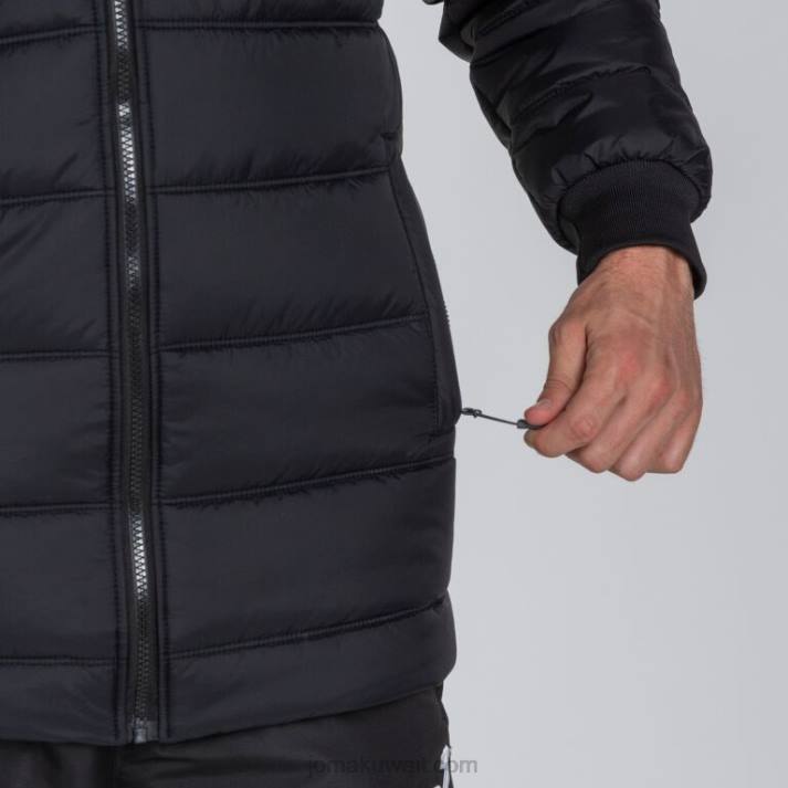 Joma 82P4R4075 أسود رمادي غامق anorak الحضرية الثاني رجال