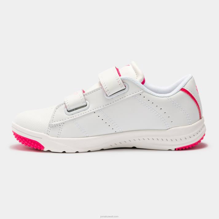 Joma 82P4R4079 الفوشيه الأبيض الاحذية الكاجوال تلعب 22 صغار