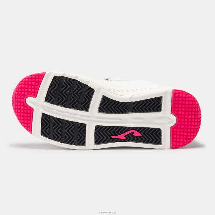 Joma 82P4R4079 الفوشيه الأبيض الاحذية الكاجوال تلعب 22 صغار