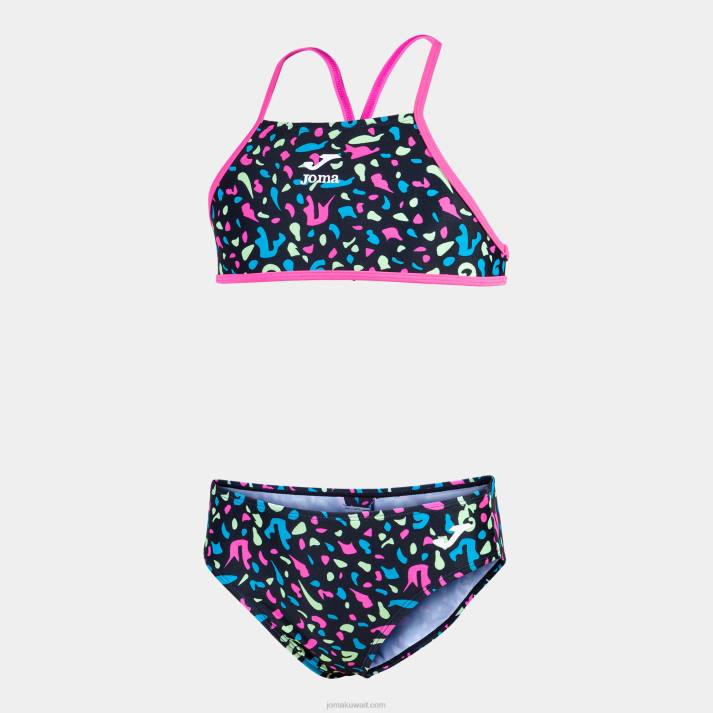 Joma 82P4R4082 أسود فتاة بيكيني سانتا مونيكا