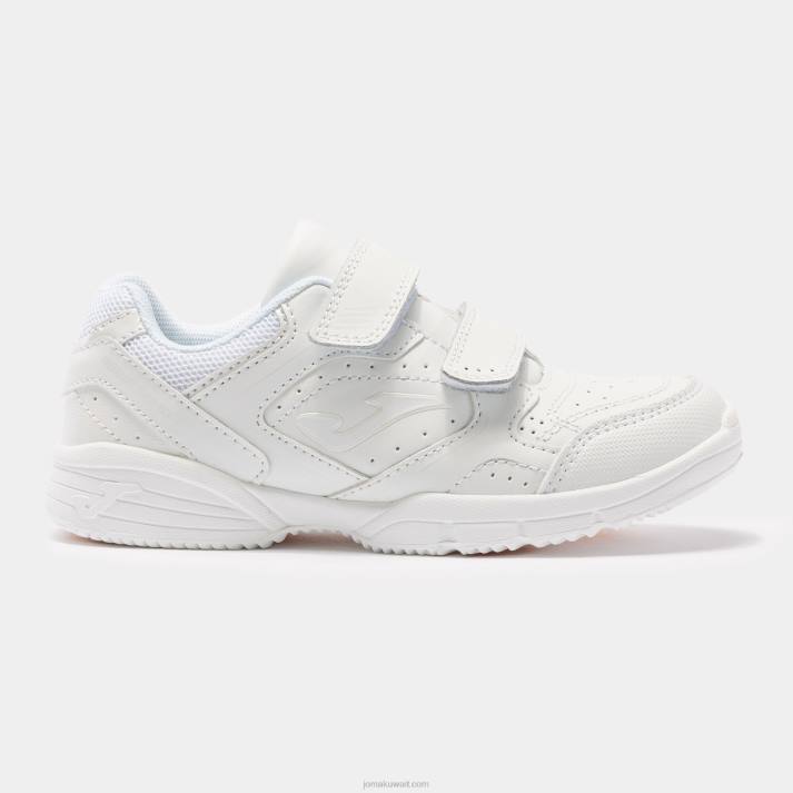 Joma 82P4R4088 أبيض مدرسة احذية عادية 21 صغار