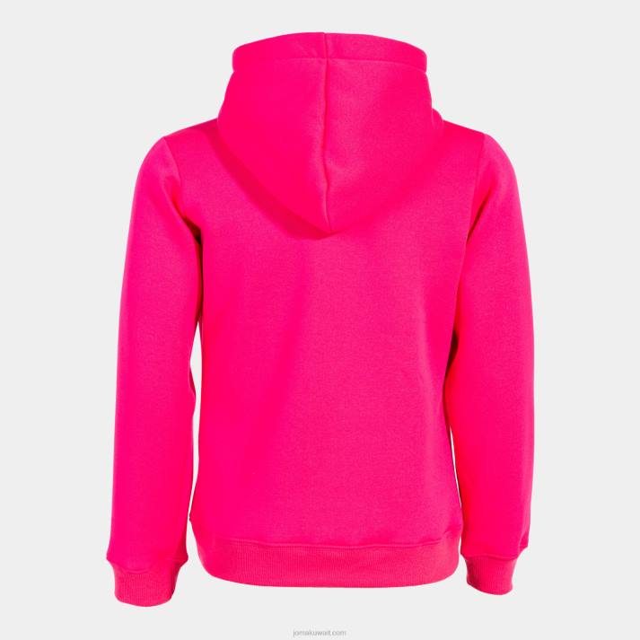 Joma 82P4R4091 الفلورسنت الوردي سترة فتاة مقنعين الأسد