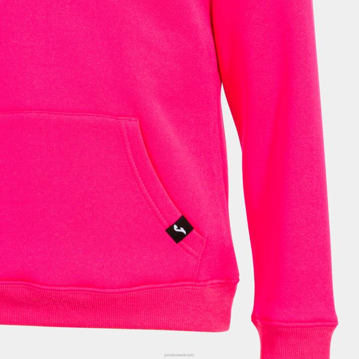 Joma 82P4R4091 الفلورسنت الوردي سترة فتاة مقنعين الأسد