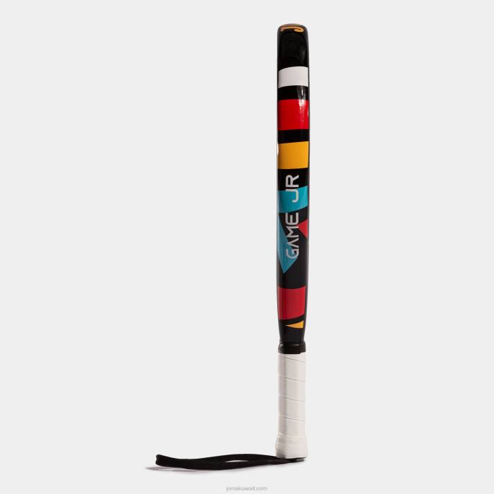 Joma 82P4R4095 أسود أحمر لعبة مضرب البادل جونيور الثاني