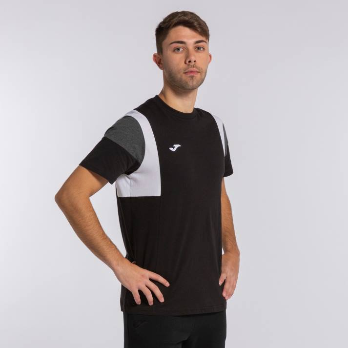 Joma 82P4R4113 أسود قميص بأكمام قصيرة مريحة iii رجال