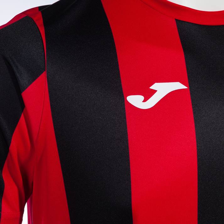 Joma 82P4R411 أحمر أسود قميص قصير الاكمام انتر كلاسيك رجال