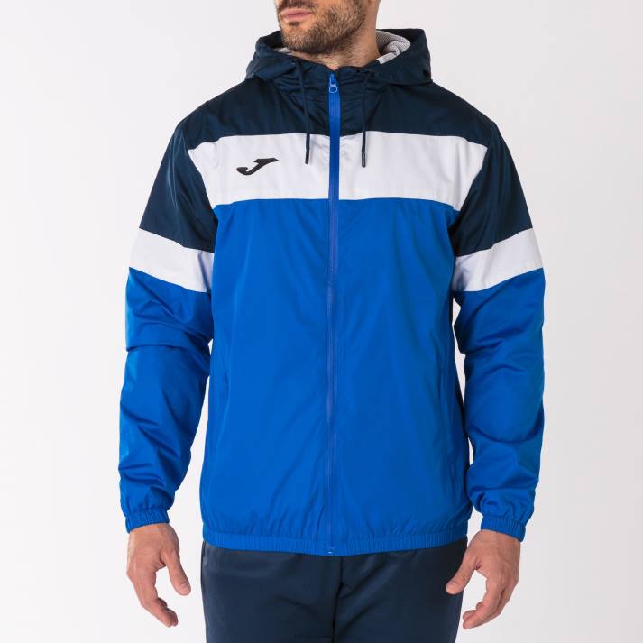 Joma 82P4R4121 الأزرق الملكي الأزرق الداكن طاقم سترة المطر رابعا رجال