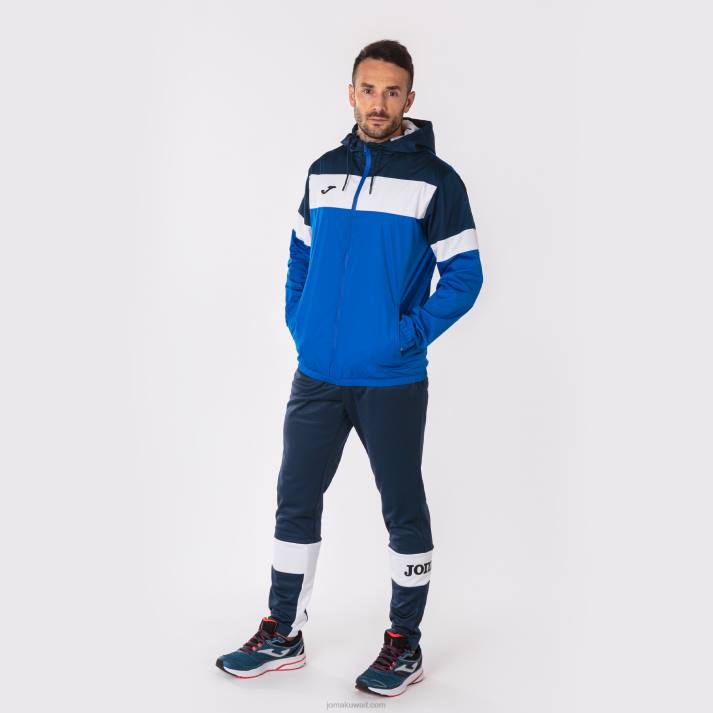 Joma 82P4R4121 الأزرق الملكي الأزرق الداكن طاقم سترة المطر رابعا رجال