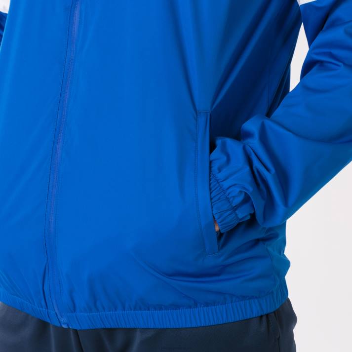 Joma 82P4R4121 الأزرق الملكي الأزرق الداكن طاقم سترة المطر رابعا رجال