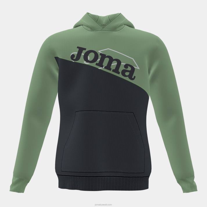 Joma 82P4R4126 الكاكي الأسود حديقة سترة مقنعين رجال