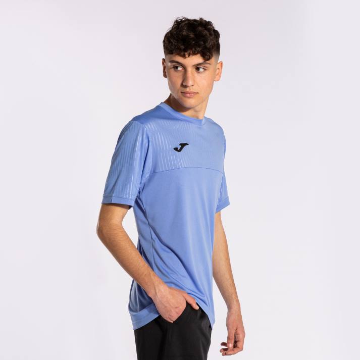 Joma 82P4R4127 أزرق قميص قصير الأكمام مونتريال رجال