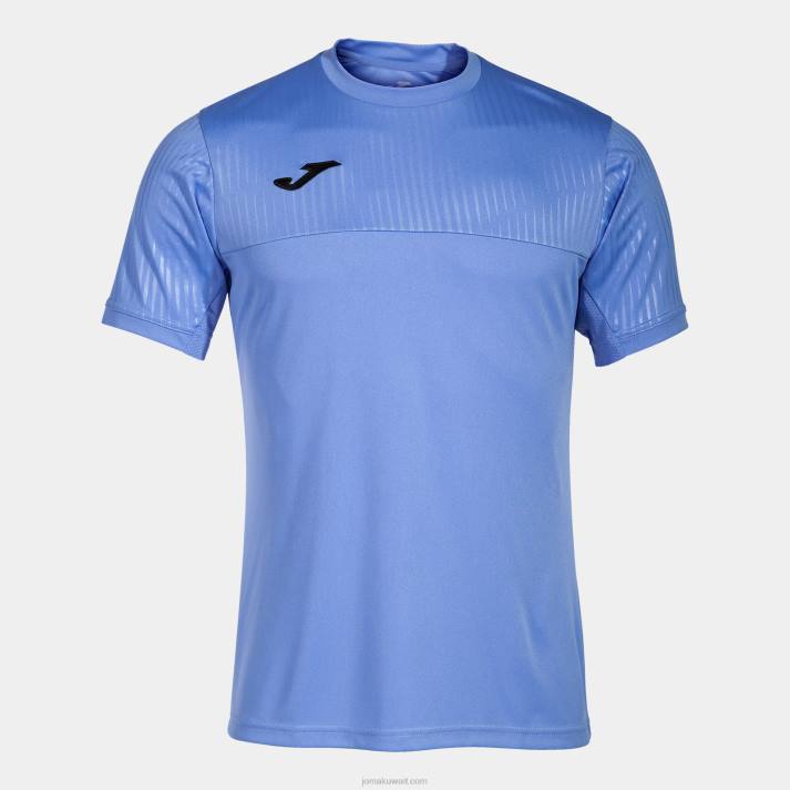 Joma 82P4R4127 أزرق قميص قصير الأكمام مونتريال رجال
