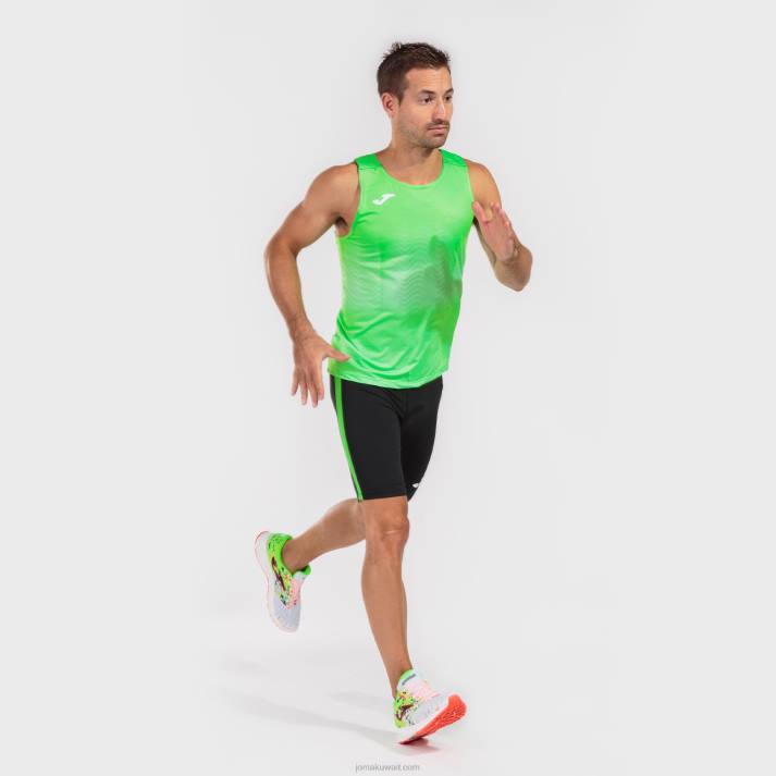 Joma 82P4R4131 الفلورسنت الأخضر الأبيض أعلى خزان النخبة السابع رجال