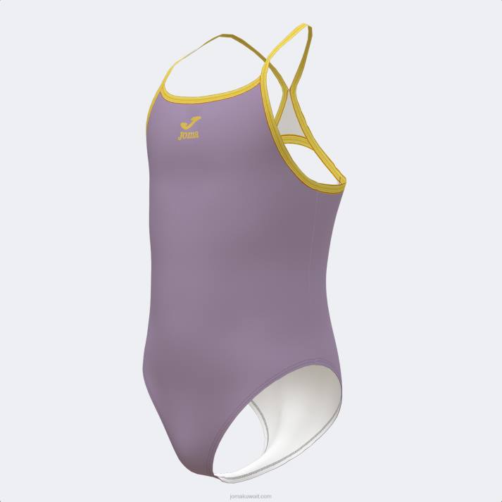 Joma 82P4R4133 أرجواني ملابس السباحة فتاة سانتا مونيكا