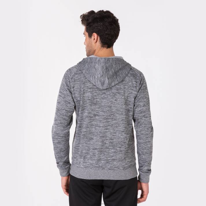 Joma 82P4R4136 مزيج الرمادي سترة مقنعين menfis رجال