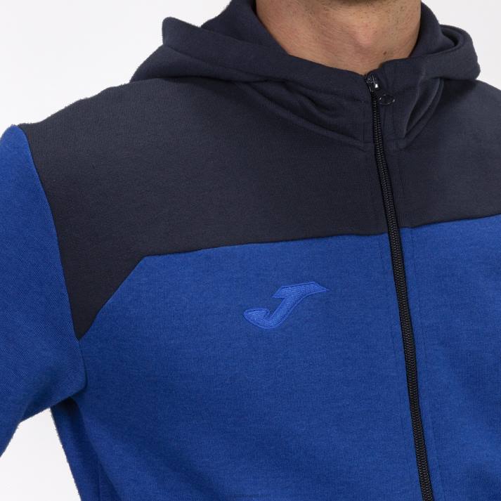 Joma 82P4R4138 الأزرق الملكي الأزرق الداكن الفائز سترة مقنعين الثاني رجال