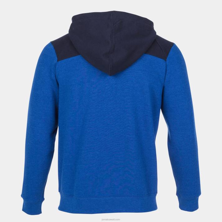 Joma 82P4R4138 الأزرق الملكي الأزرق الداكن الفائز سترة مقنعين الثاني رجال